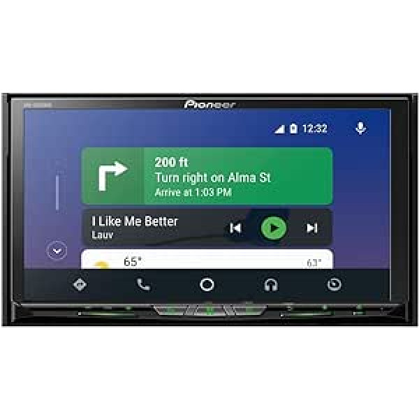 Pioneer AVH-Z9200DAB 2 DIN multivides atskaņotājs, 7 collu ClearType skārienekrāns, viedtālruņa savienojums, USB, Apple CarPlay, Android automašīna, DAB/DAB+ digitālais radio, Bluetooth, 13 joslu grafikas ekvalaizers