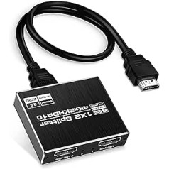 avedio saites HDMI slēdzis ar optisko/koaksiālo/3,5 mm audio izeju, 4 x 1 HDMI slēdža centrmezgls 4 ports
