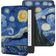Ayotu Slim Case for Brand New Kindle (11th Generation 2022) - Colourful PU Leather Case with Auto Wake/Sleep Function - Fits 6