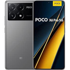 Xiaomi Poco X6 Pro 5G 8GB/256GB pelēks Dual SIM