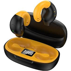 Bone Sound Headphones Bluetooth Bone Conduction Headphones Open Ear Headphones Noise Cancelling Sports Headphones Bluetooth Sport Air Line Wireless Earbuds Noise Cancelling Headphones Wireless