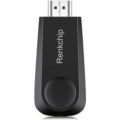 WiFi Display Dongle, Wireless Display Dongle, HDMI Adapter 1080p, Airplay Dongle Mirror Screen from Phone to Big Screen, Supports Miracast Airplay DLNA
