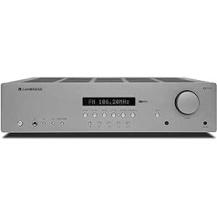 Cambridge Audio AXR100 — 100 vatu stereo pastiprinātājs ar iebūvētu fono priekšpastiprinātāju, Bluetooth un AM/FM