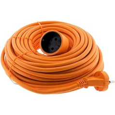 Zenitech Prolongateur 16A HO5VV-F 2x1.5 Orange 20 m