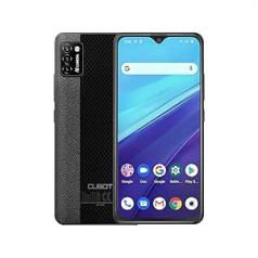 Viedtālrunis CUBOT Note 7 bez līguma, 5,5 collu displejs, 2 GB RAM/16 GB ROM, 128 GB paplašināma, 3100 mAh akumulators, 13 MP kamera, Android 10, divas SIM kartes, melns