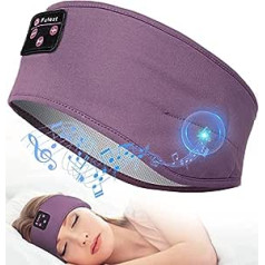 Fulext Sleep Headphones Ausu aizbāžņi, Bezvadu sporta galvassegas austiņas ar HD stereo skaļruni sportam, Sānu guļamvietas, Air Travel, Meditācija