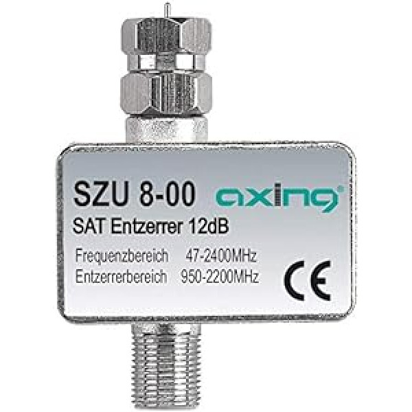 Axing SZU 8-00 platjoslas ekvalaizers 47-2400 MHz