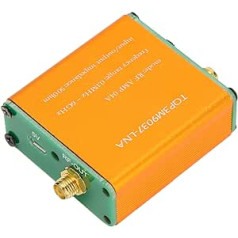 Low Noise Amplifier Module, 0.1MHz-6GHz RF Broadband Amplifier, 20DB Low Noise LNA Amplifier with High Gain and Bias T Piece, Powered for Short Wave, FM Radio, (Shipping without