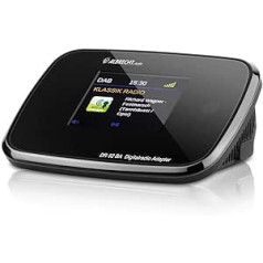 Albrecht DR 52 XX DAB+ / FM radio adapteris, krāsains displejs (ar un bez Bluetooth)