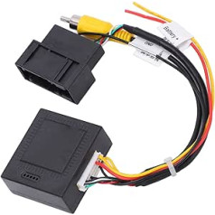 12V 5W RGB to AV Decoder Box Adapter for CC Rear View Camera Converter