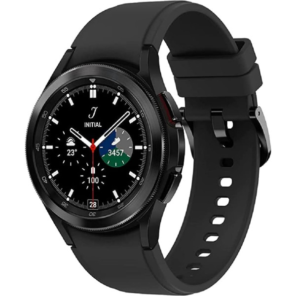 Samsung Galaxy Watch 4 Classic 42 mm BT Black Watch ir jāiestata, izmantojot mobilo ierīci. Tad arī pārņem visus DE iestatījumus [ES versija]