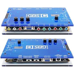 XBERSTAR GBS Converter Controller GBSC RGBS VGA Scart YPBPR Signal to VGA HD (Blue)