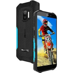 Āra mobilais tālrunis OUKITEL WP12 (2021), 5,5 collu 4000 mAh akumulators Mobilais tālrunis bez līguma, 4GB RAM + 32GB ROM, NFC IP68 13MP + 5MP, Viedtālrunis bez līguma, Android 11 Dual SIM 4G viedtālrunis bez līguma, zils