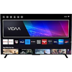 Toshiba 65QV2363DAW 65 collu QLED televizors/VIDAA viedais televizors (4K UHD, HDR Dolby Vision, trīskāršs uztvērējs, Dolby Audio) [2024]