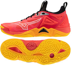 Mizuno WAVE MOMENTUM 3 apavi V1GA231204 / 43 / sarkans