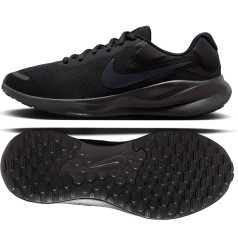 Nike Revolution 7 FB2207 apavi 005 / 45 / melni