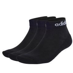 Adidas Linear Ankle Cushioned 3PP zeķes IC1303 / melnas / 37-39