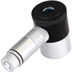 Svbony Telescopic Eyepiece 1.25 Inch 12.25 mm Illuminated Reticle Plossl Eyepiece with Double Lines Reticle and Adjustable LED Lighting Telescopic Lens for Astrophotography