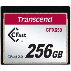 Transcend CFast 2.0 CFX650 256 GB atmiņas karte