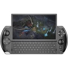 GPD Win 4 2023 rokas spēļu dators ar AMD Ryzen 5 7640U, Radeon 760M, 16 GB RAM, 512 GB SSD, 6 collu skārienekrāns, Oculink atbalsts eGPU, pārnēsājams spēļu spēkstacija