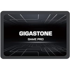 Gigastone Game Pro 128GB SATA III 2,5 collu iekšējais cietvielu diskdzinis, lasīšanas ātrums līdz 510 MB/s. 3D NAND 2,5 collu SSD cietais disks