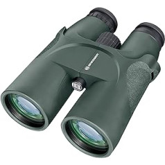 Bresser Fernglas Condor 9x63 mit hohem Lichtsammelvermögen, wasserdicht und beschlagfrei mit Dioptrienausgleich und Stativanschlussgewinde inklusive Tasche und Trageriemen