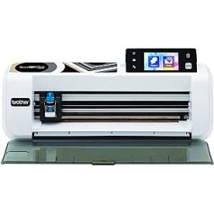 Brother ScanNCut CM260 Hobby Plotter, Cutting Plotter, White, 14 x 15 x 48 cm