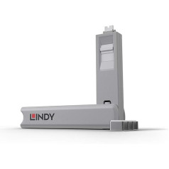 LINDY USB C tipa porta slēdzene, balta 40427