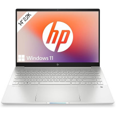 HP klēpjdators, 14 collu 2,2 K displejs, Intel Evo — Intel Core i5-1340P, 16 GB DDR5 RAM, 512 GB SSD, Intel Iris Xe, Windows 11 Home, QWERTZ tastatūra, dabīgs sudrabs