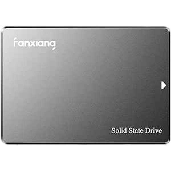 fanxiang SATA III 2,5 collu 1TB SSD, 550 MB/s lasīšanas, 500 MB/s rakstīšanas, QLC iekšējais SSD, cietais disks ātrai datu pārsūtīšanai S101Q