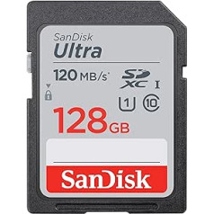 SanDisk Ultra atmiņas karte līdz 120 MB/s 10. klase UHS-I V10