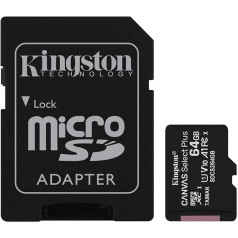 KAV - Kingston 64GB Micro SD atmiņas karte priekš Sony Xperia X, X2, XA, XA1, XA2, XZ, XZ1, XZ2, (kompakts) XZs, Z4, Z5, C4, C5, E5, L1, L2, M5 XA1 XA ULTRA Mobilais tālrunis (64 GB)