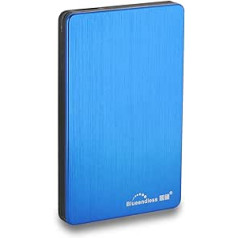 Blueendless portatīvais ārējais cietais disks USB 3.0 2,5 collas (250 GB, zils)