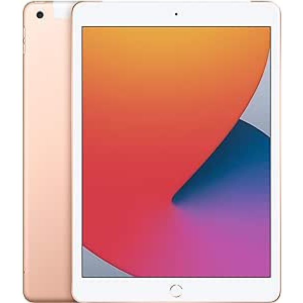 Apple iPad 10.2 (8. Gen) 32 GB Wi-Fi + mobilais — zelts (Generalüberholt)