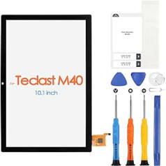 ARSSLY Für Teclast M40 Touchscreen für Teclast M40 10,1 Zoll Digitizer Touchscreen Glas für TC M40 mit Werkzeugen (nicht LCD Display)