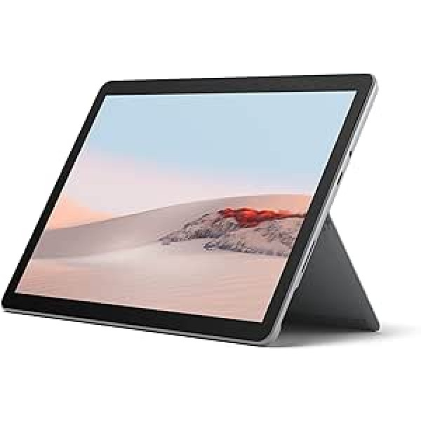 Microsoft Surface Go 2 — 8 GB RAM, 128 GB SSD — platīna (Generalüberholt)