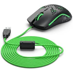 Krāšņs PC Gaming Race Ascended Cable V2 Gremlin Green