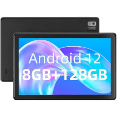 SGIN planšetdators 10,1 collas Android 11 8 GB RAM, 128 GB ROM (paplašināms 256 GB), 1920 x 1200 FHD IPS, astoņkodolu līdz 1,6 GHz, 5 MP + 8 MP telekamera, akumulators 6000 mAh/5 WiFi, 2.