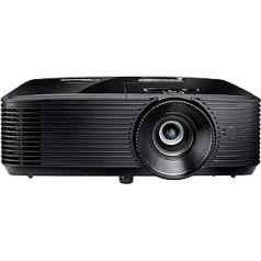 Optoma HD28e datu projektors 3800 ANSI Lumens DLP 1080p (1920x1080) 3D darbvirsmas projektors melns