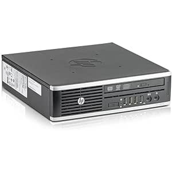 HP Elite 8300 USDT biznesa datora sistēma, Intel Core i5, 4 GB RAM, 320 GB HDD, DVD-Multi, Win10Pro (Generalüberholt)