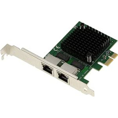 PCIe 2.5 Dual Gigabit Ethernet 10 100 1000 1G 2.5G 2 RJ45 Ports Chipset Intel I225-V