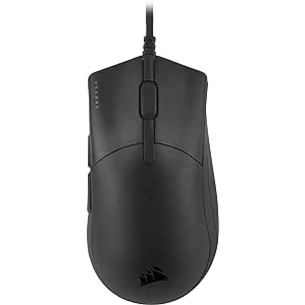 Corsair Sabre PRO Champion sērijas spēļu pele - Ergonomiska forma E-sportam un sacensību spēlēm - Īpaši viegls 69g - Elastīgs Paracord kabelis ar Quickstrike pogām bez spraugas