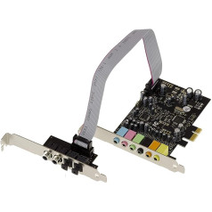 KALEA-INFORMATIQUE 7.1 Channel PCI Express Sound Card PCIe 1x 24 Bit 192 KHz with SPDIF Chipset CMEDIA Oxygen CM8828 / CM9882A