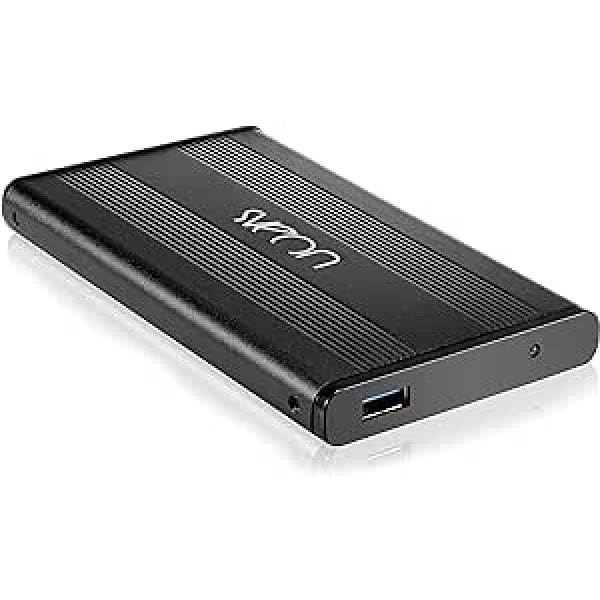 Sveon STG062 - Externes Festplattengehäuse - 2,5 Zoll - USB 3.0 - Alumīnijs, schwarz