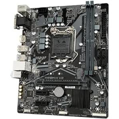 Gigabyte H410M H V2 mātesplate Intel H410 LGA 1200 Micro ATX