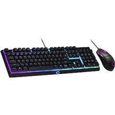 Cooler Master MS110 RGB tastatūras un spēļu peli