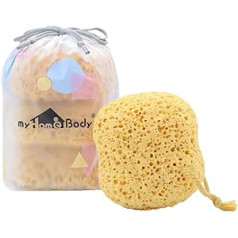 Myhomebody Premium Bath Sponge Foam Lufah Sponge ķermeņa sūklis dušai Liela izmēra Daudz putu Curvy 3 iepakojums