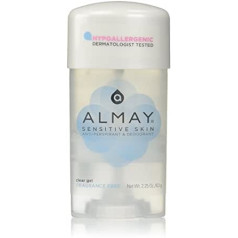 Almay Sensitive Skin Clear Gel Anti-Perspirant & Deodorant, Fragrance Free, 64 ml