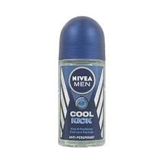 Nivea Men Cool Kick roll-on dezodoranta pretsviedru iepakojums 3 x 50 ml