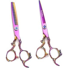 Achilles Hairdressing Scissors Set – Complete Hairdressing Set – Hair Scissors – Hairdressing Scissors Set